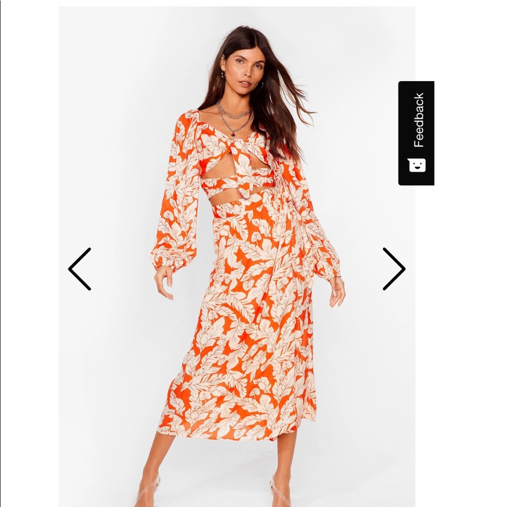 Nasty gal floral set